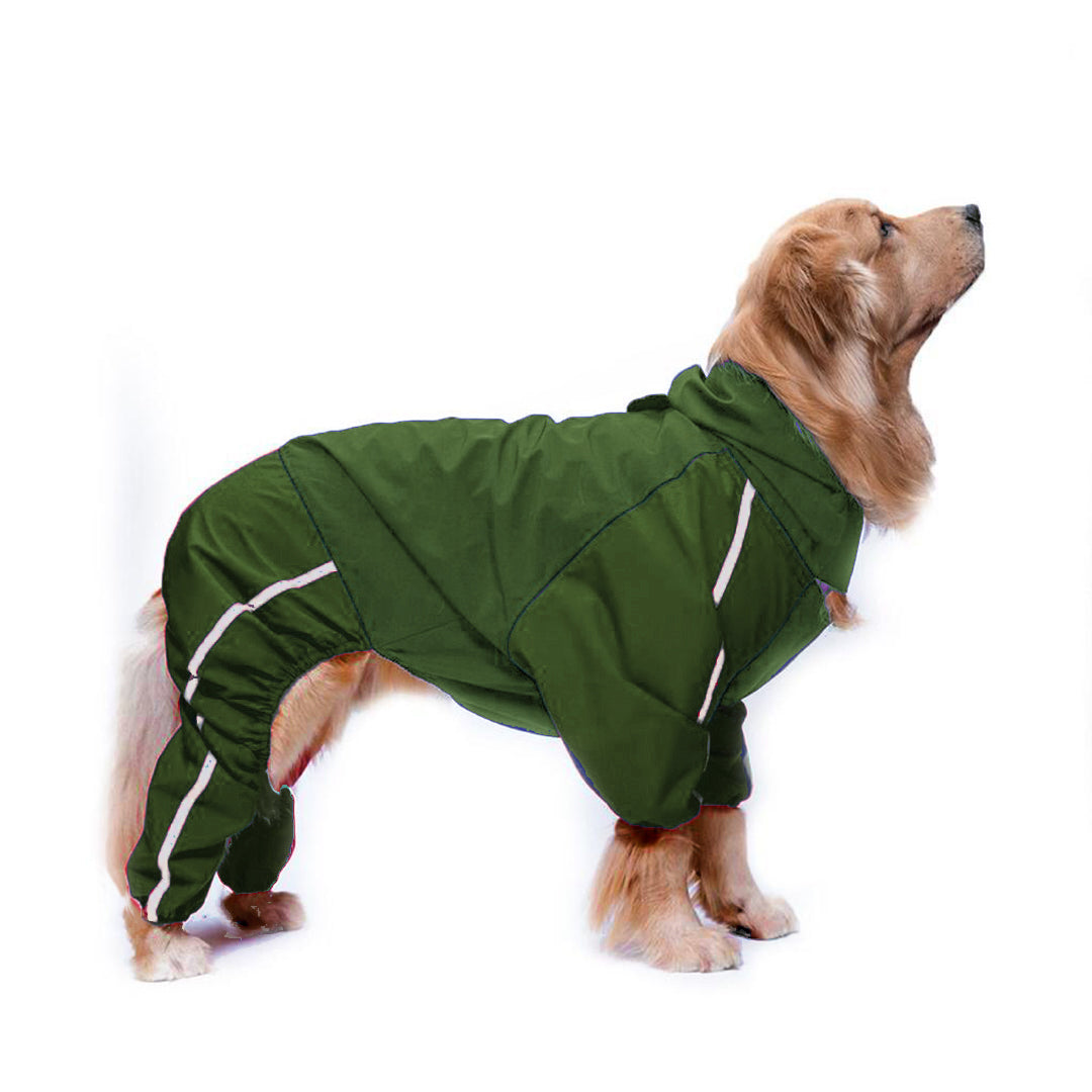 Army Green Body Suit Raincoat