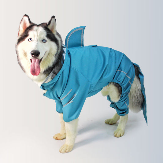 Blue Shark Raincoat