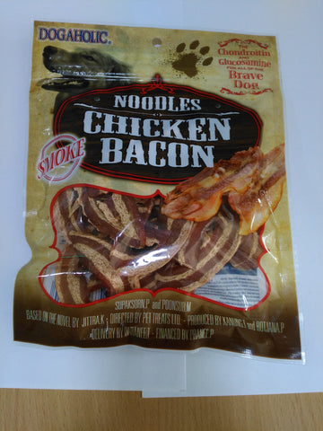 Noodles Chicken Bacon Strips Smoked 130gm