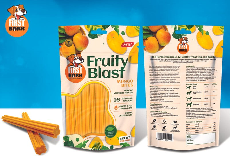 Fruit Blast Mango Bites 225gms