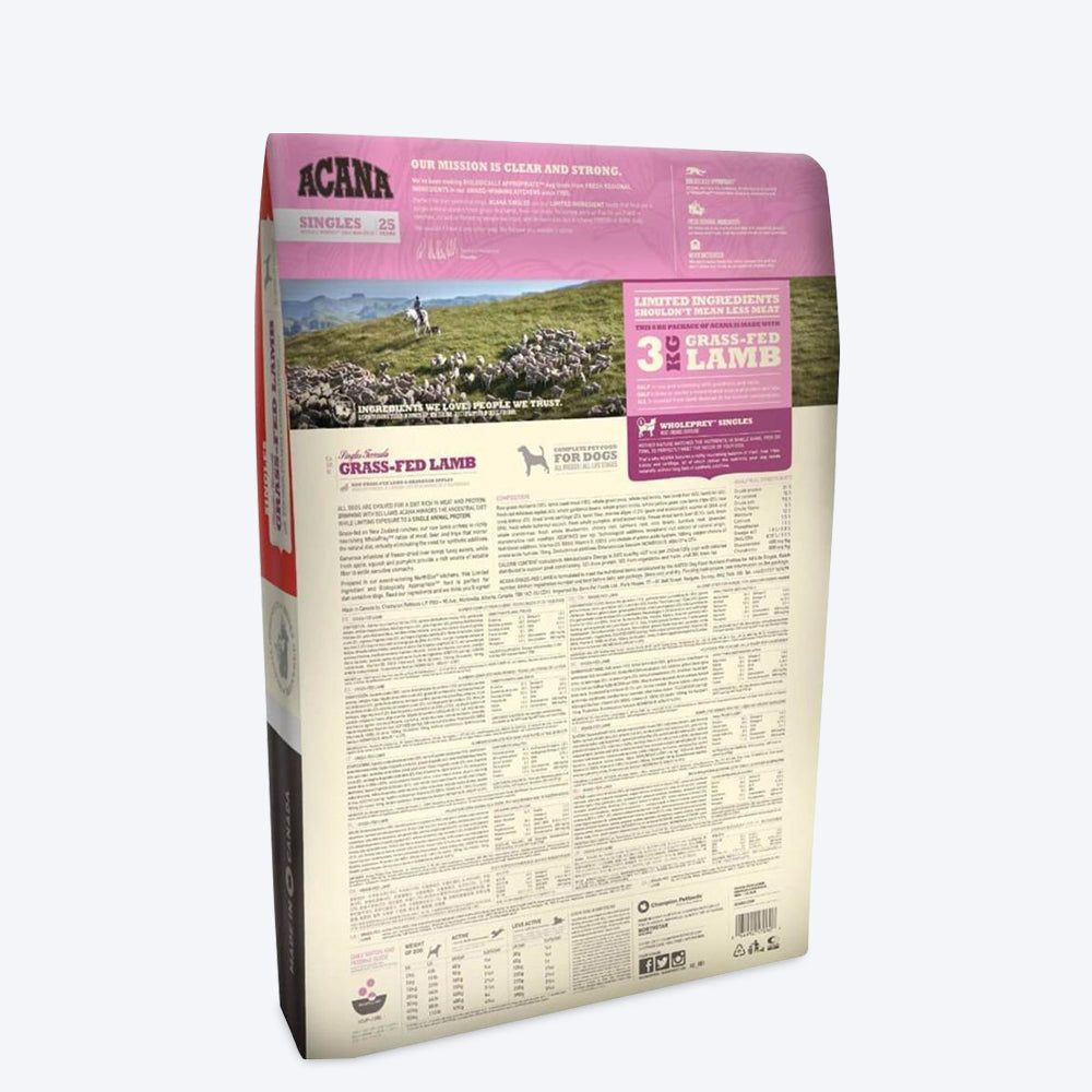 Acana Grass Fed Lamb