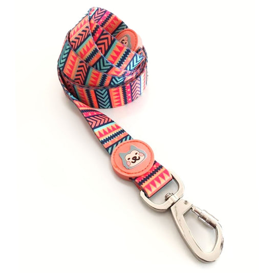 Aztec print leash