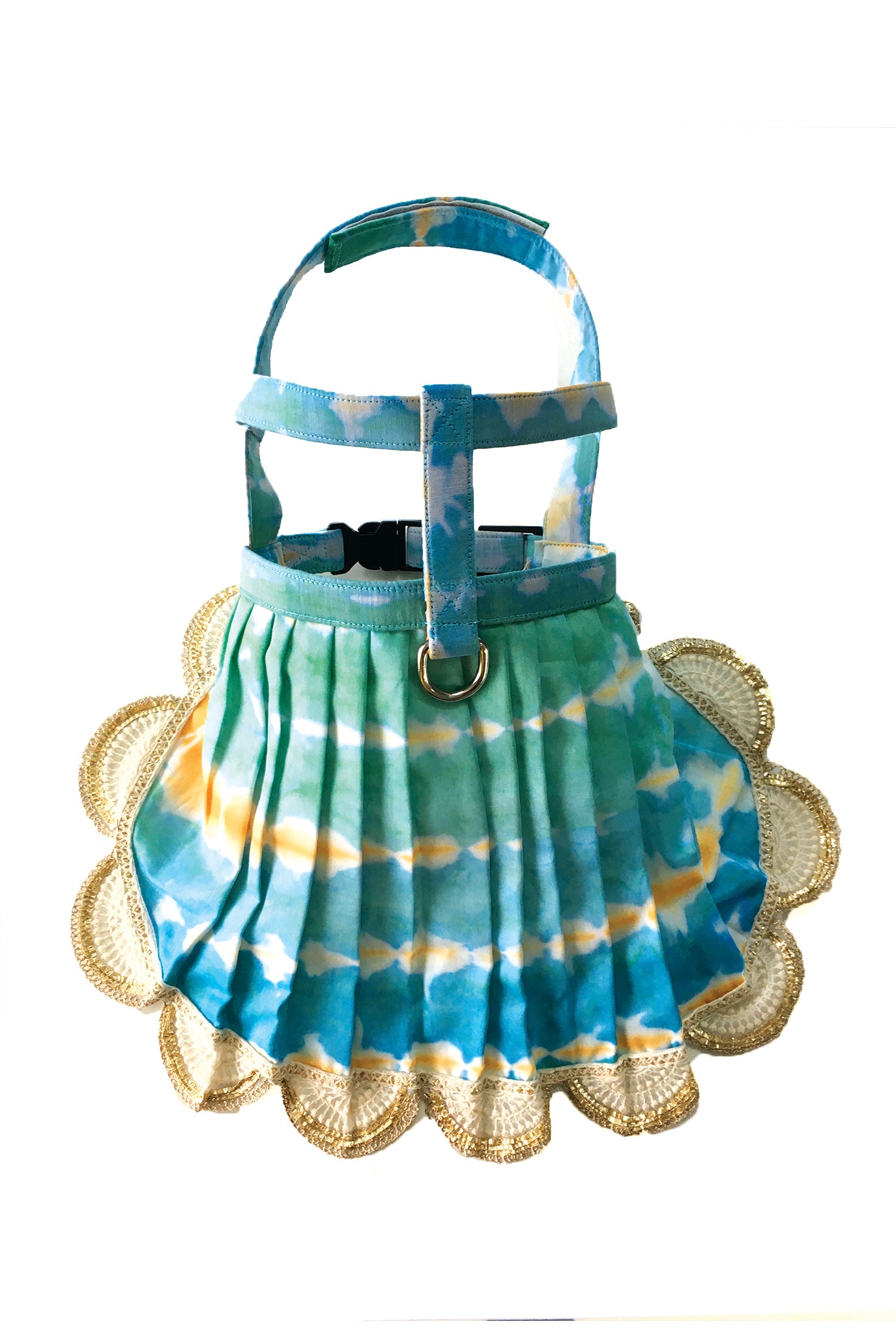 Beach Print Harness Frock