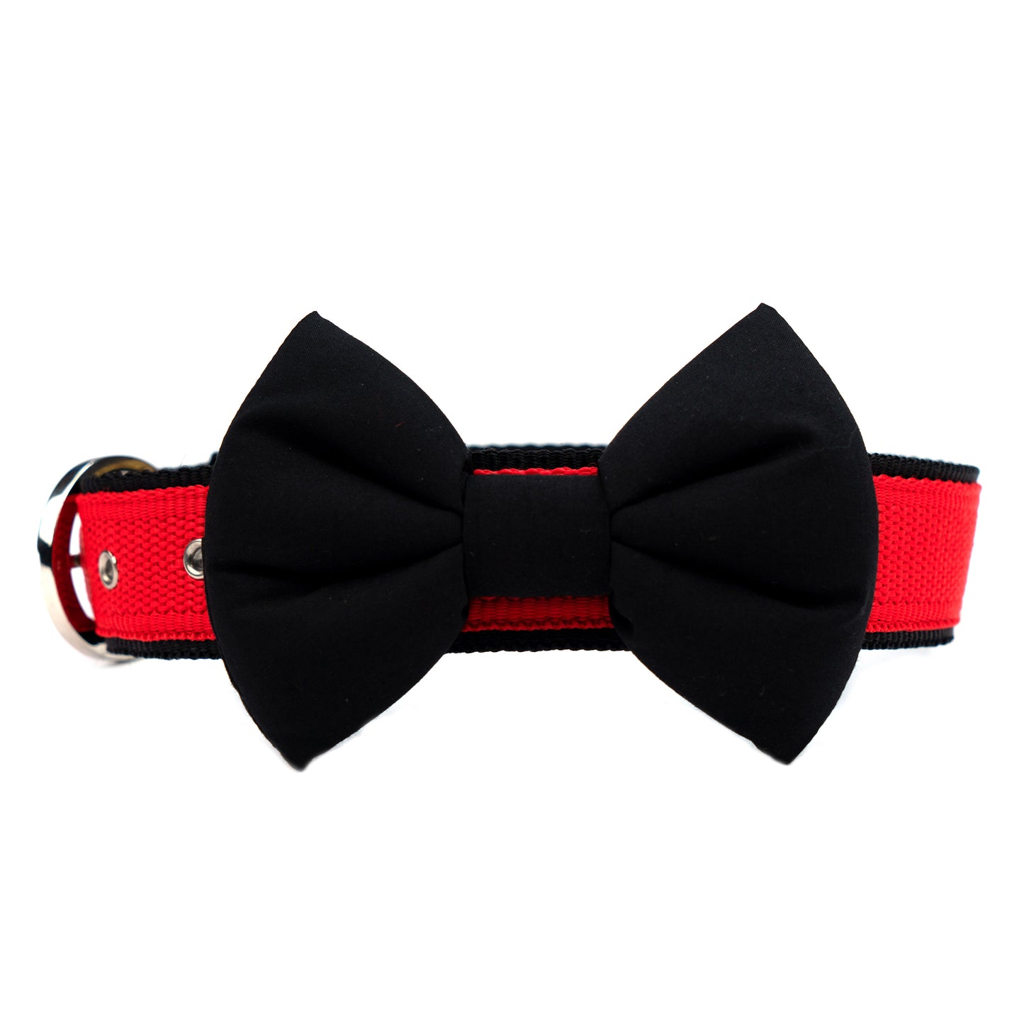 Black Bow Collar