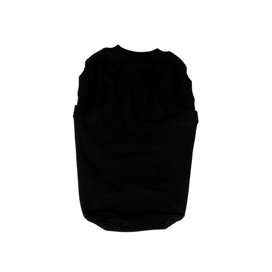 Black Plain Tank Top