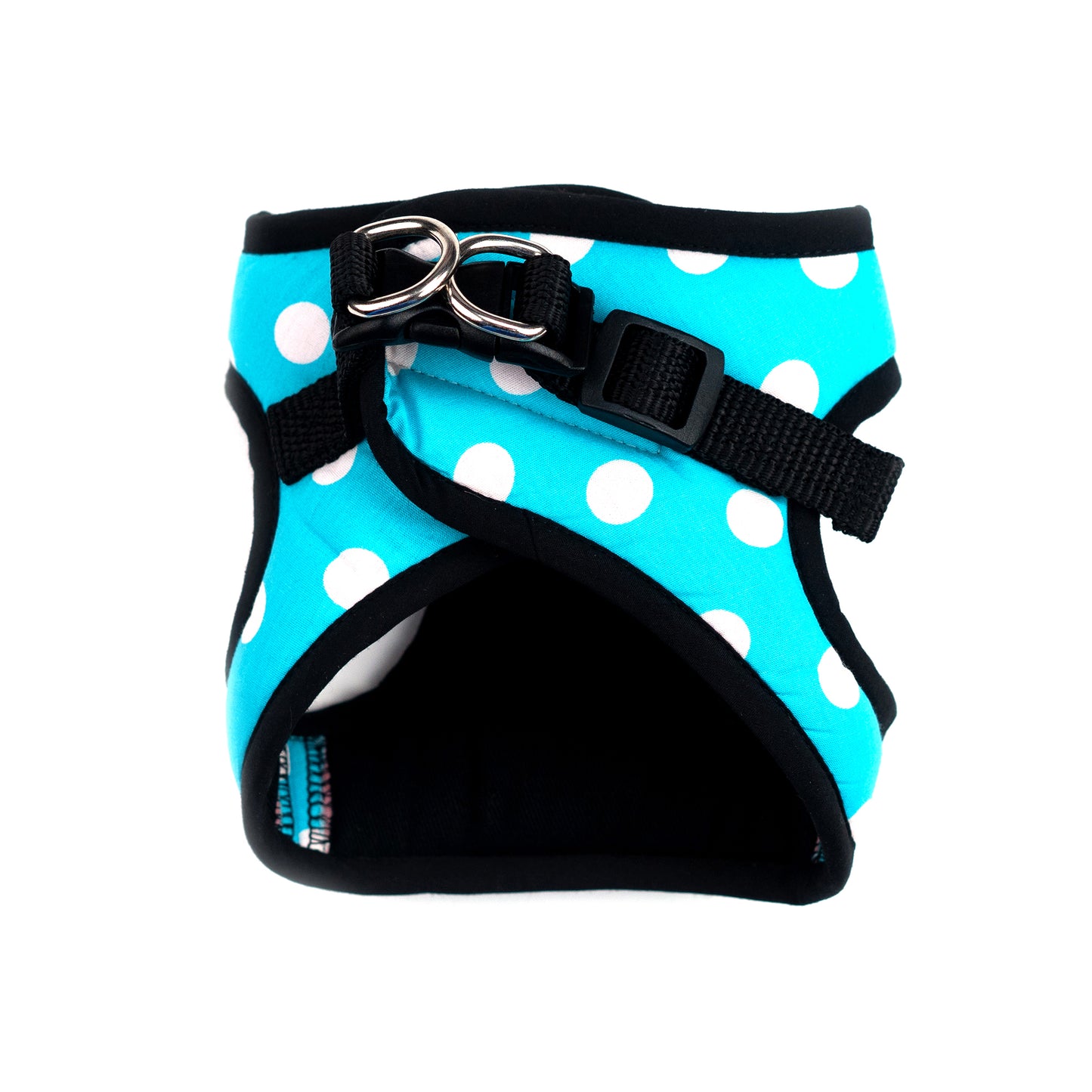 Blue Polkadot Body Suit Harness