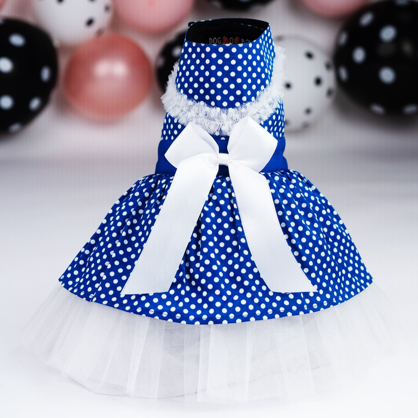 Blue Polka Dot Frock