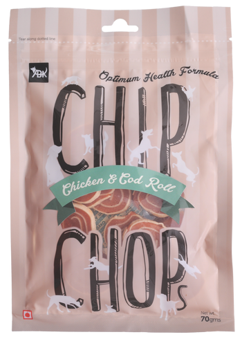 Chicken & Cod Roll 70gm