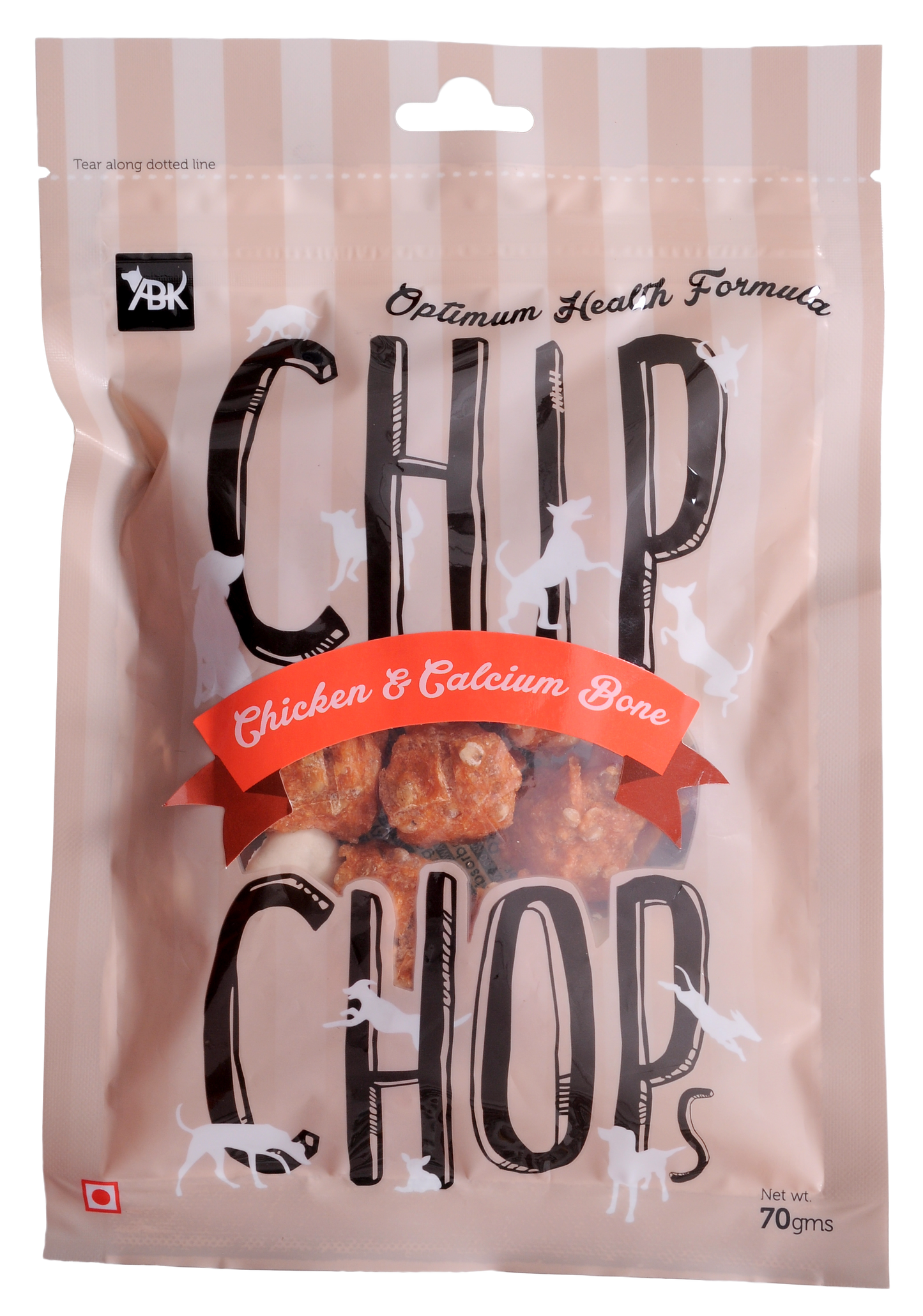 Chicken & Calcium Bones 70gm