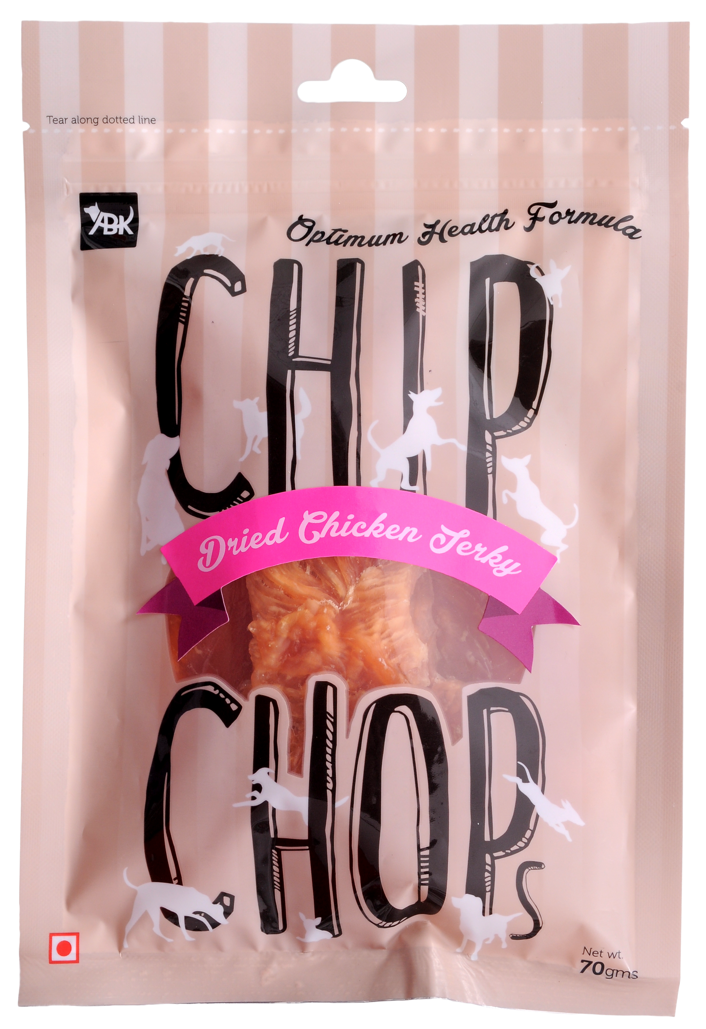Dired Chicken Jerky 70gm
