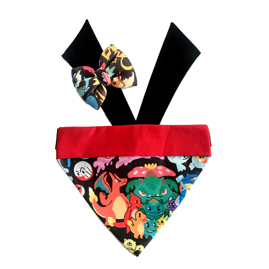 Dragon Print Sash Bandana