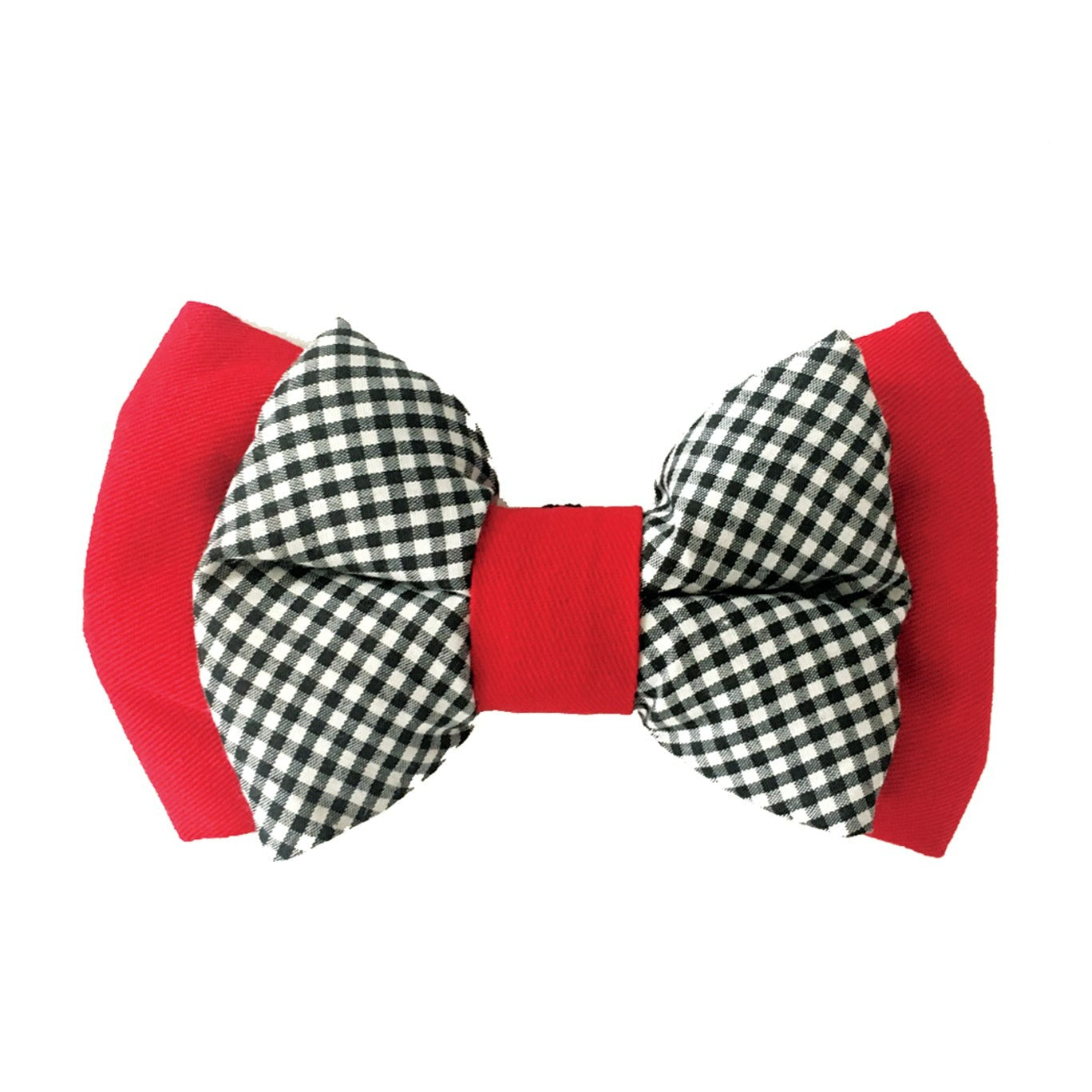 Fizz Print Neck Bow