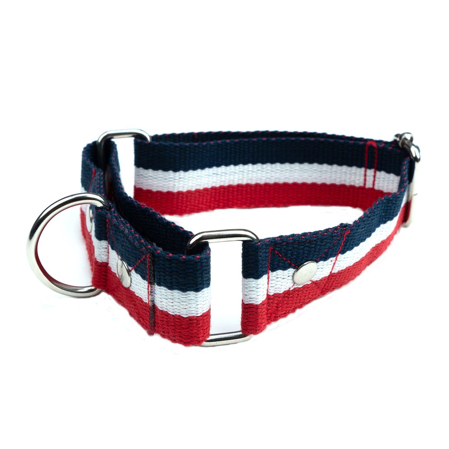 Flag Print Martingale Collar