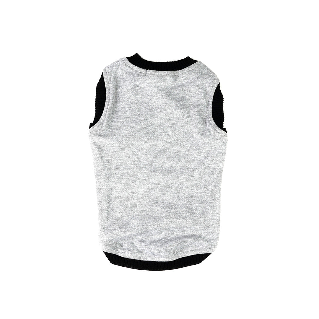 Grey Plain Tank Top