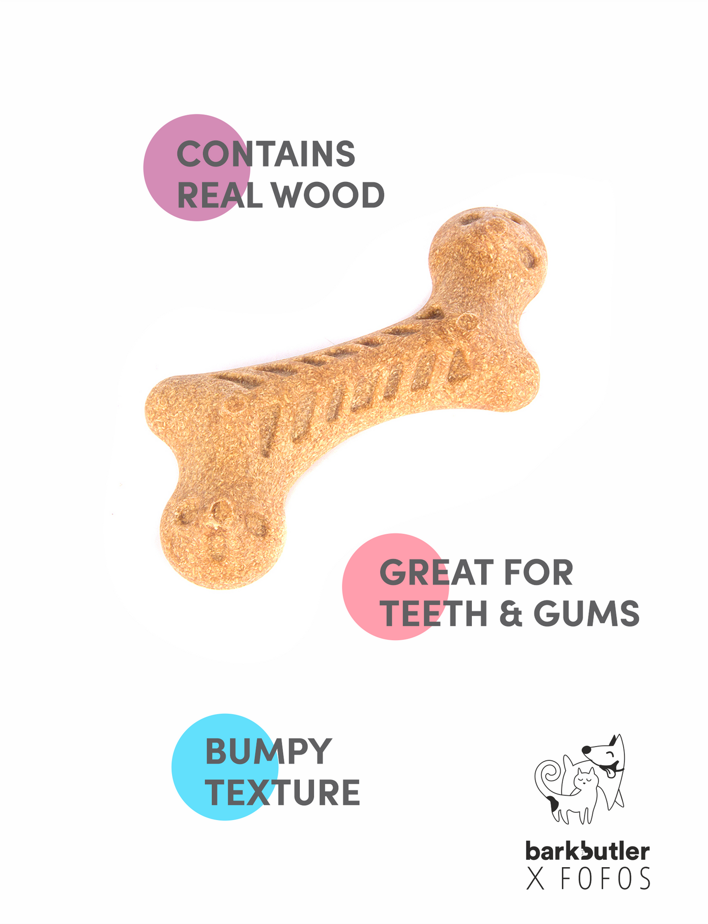 Fofos Woodplay Bone