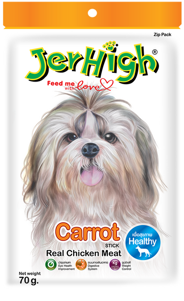 Jerhigh Chicken Carrot Stick 70gm