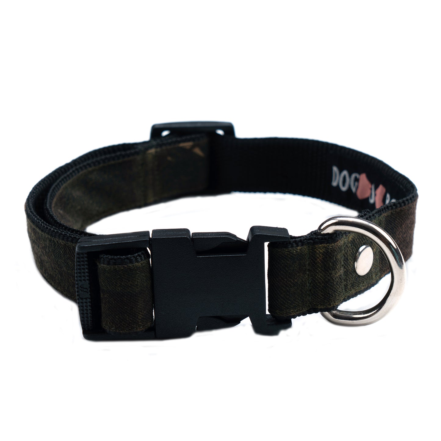 Khaki Print Collar