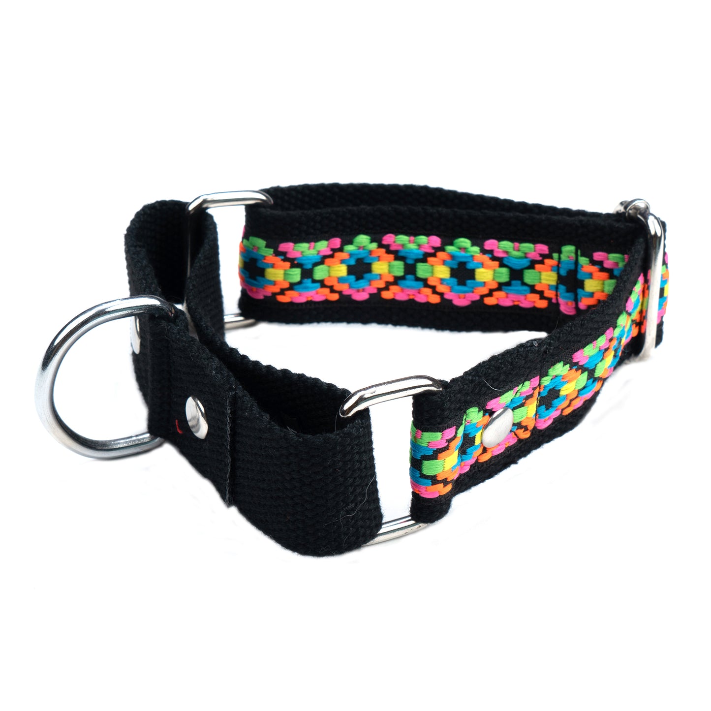 Maze Print Martingale Collar