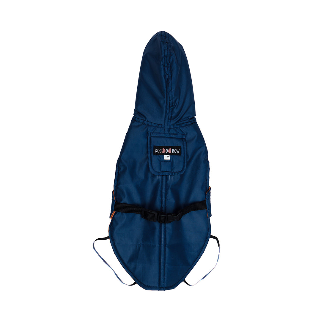 Navy Blue Overhead Raincoat