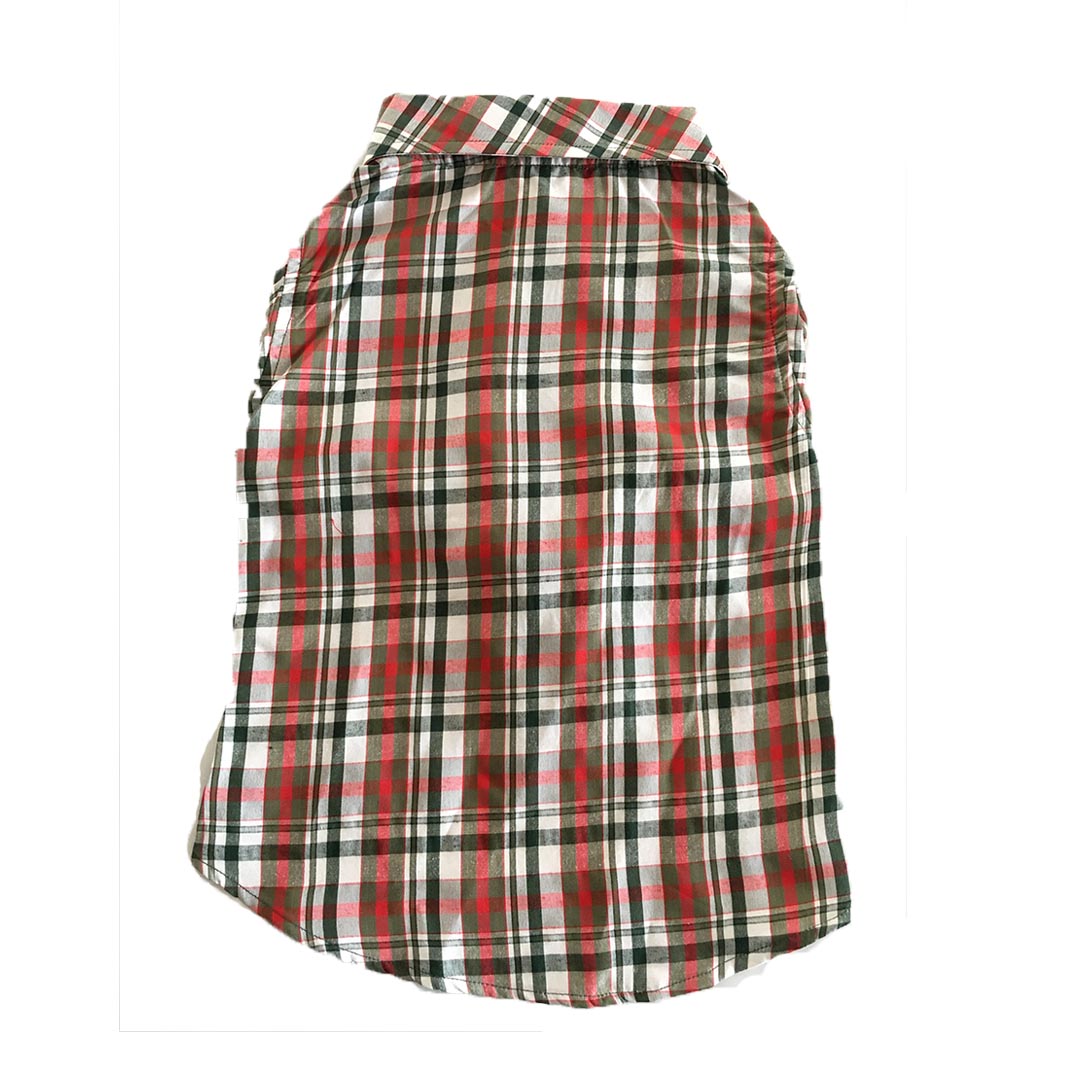 Olive Check Shirt