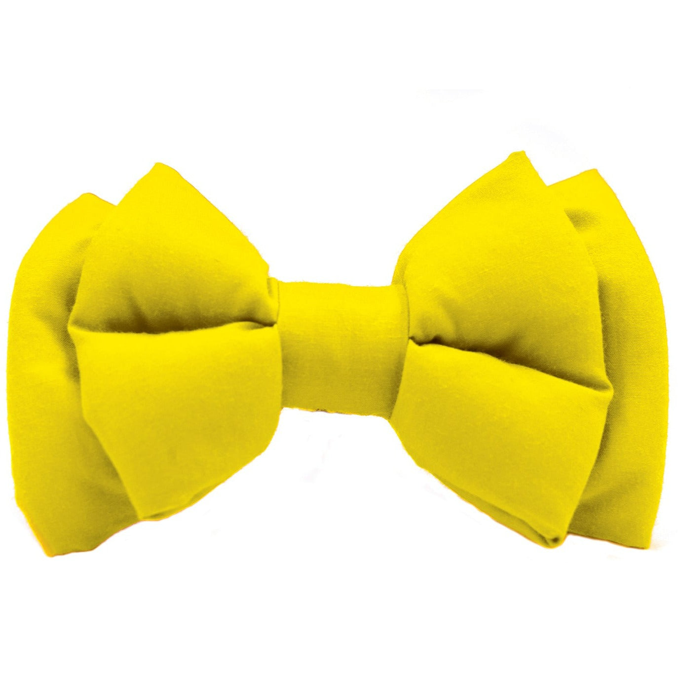 Plain Yellow Neck Bow