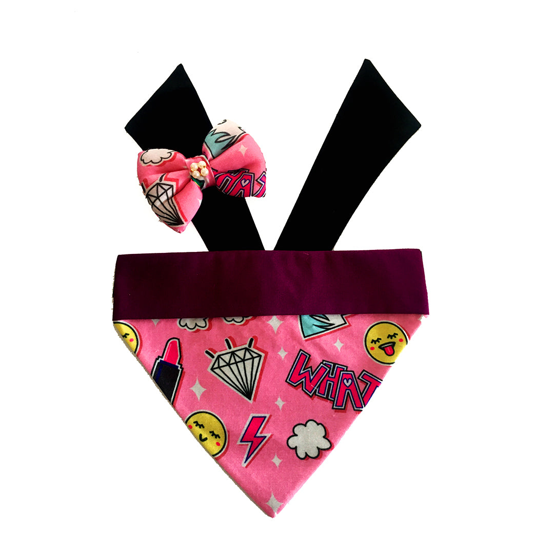 Quirky Print Sash Bandana
