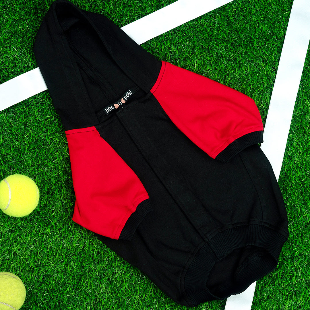 Red Black Hoodies