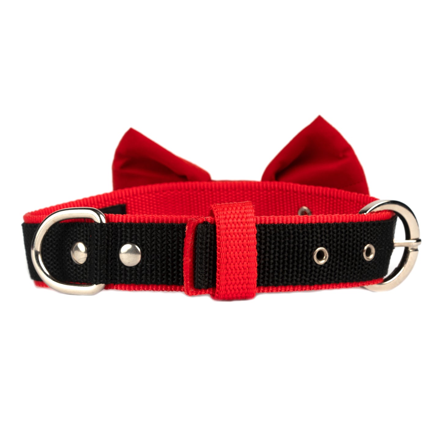 Red Bow Collar