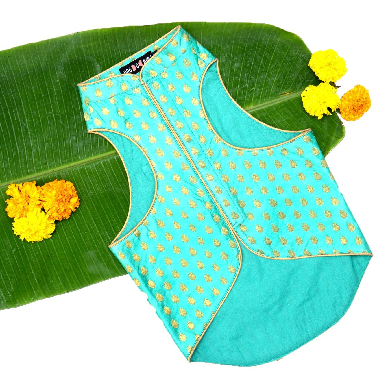 Sea Green Brocade Sherwani