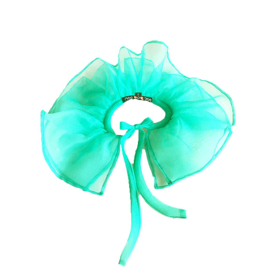 Teal Organza Neck Tutu