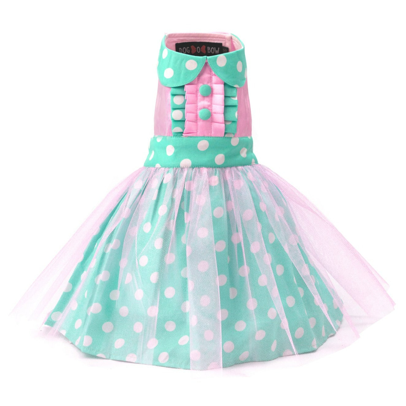 Teal Polka Dot Frock