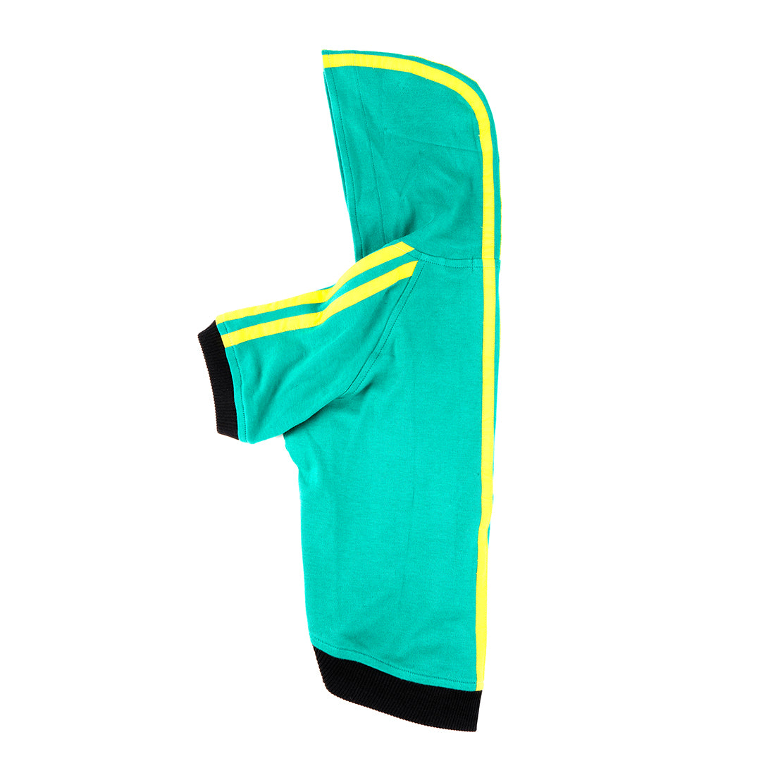 Teal Stripe Hoodies