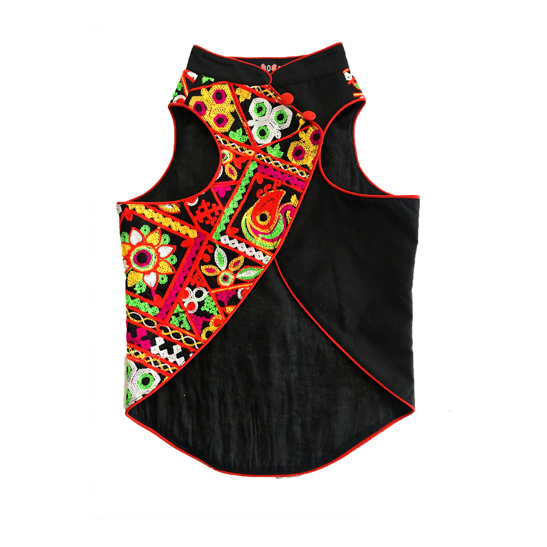Embroidered Asymmetric Sherwani