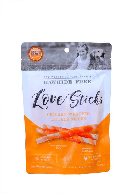 Love Chicken Wrapped Double Sticks 146gm