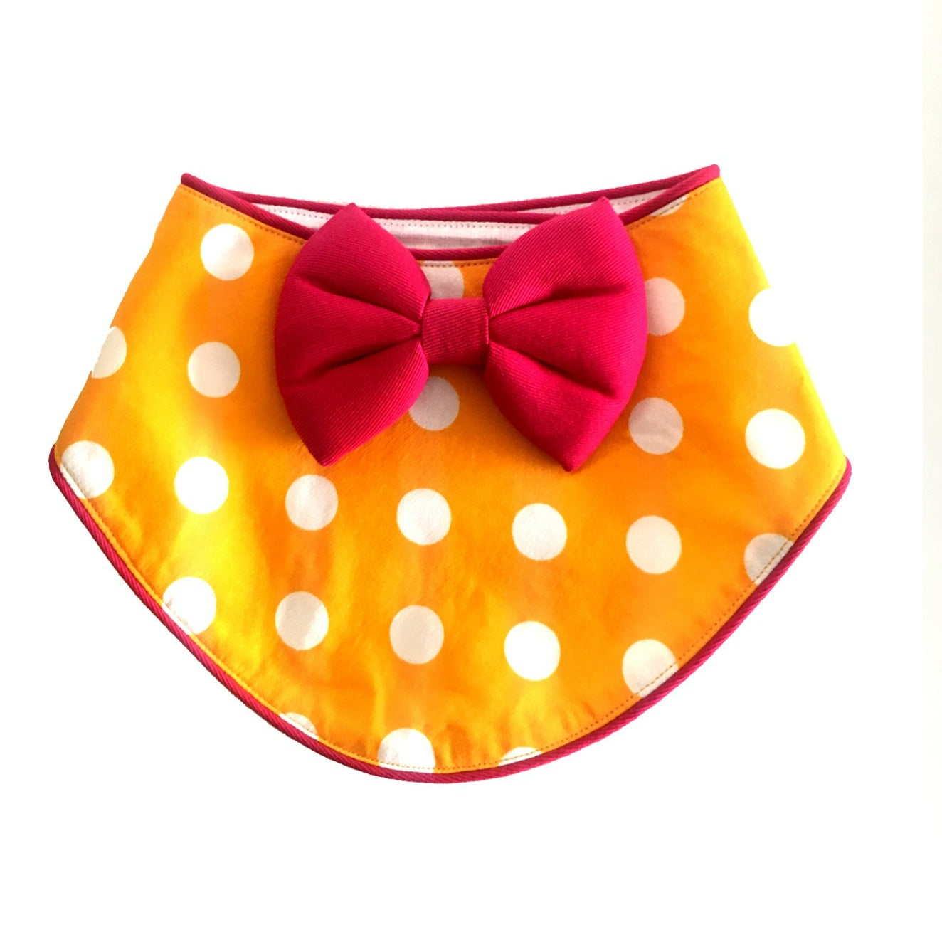 Yellow Polkadot Bandana