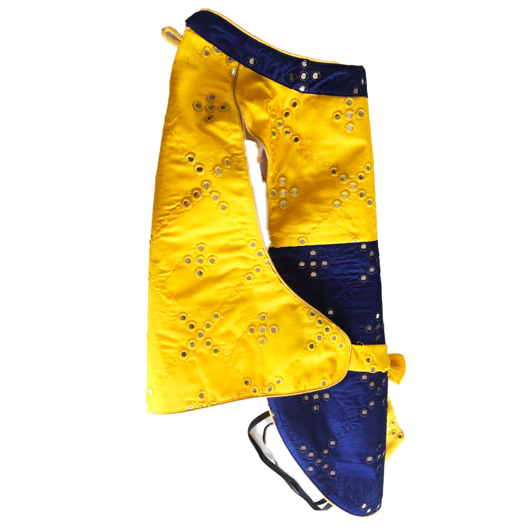 Yellow Overhead Mirror Sherwani