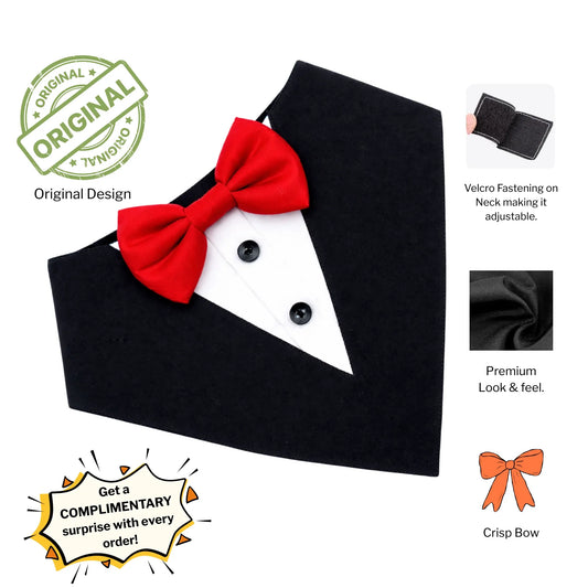 Black Tuxedo Bandanas