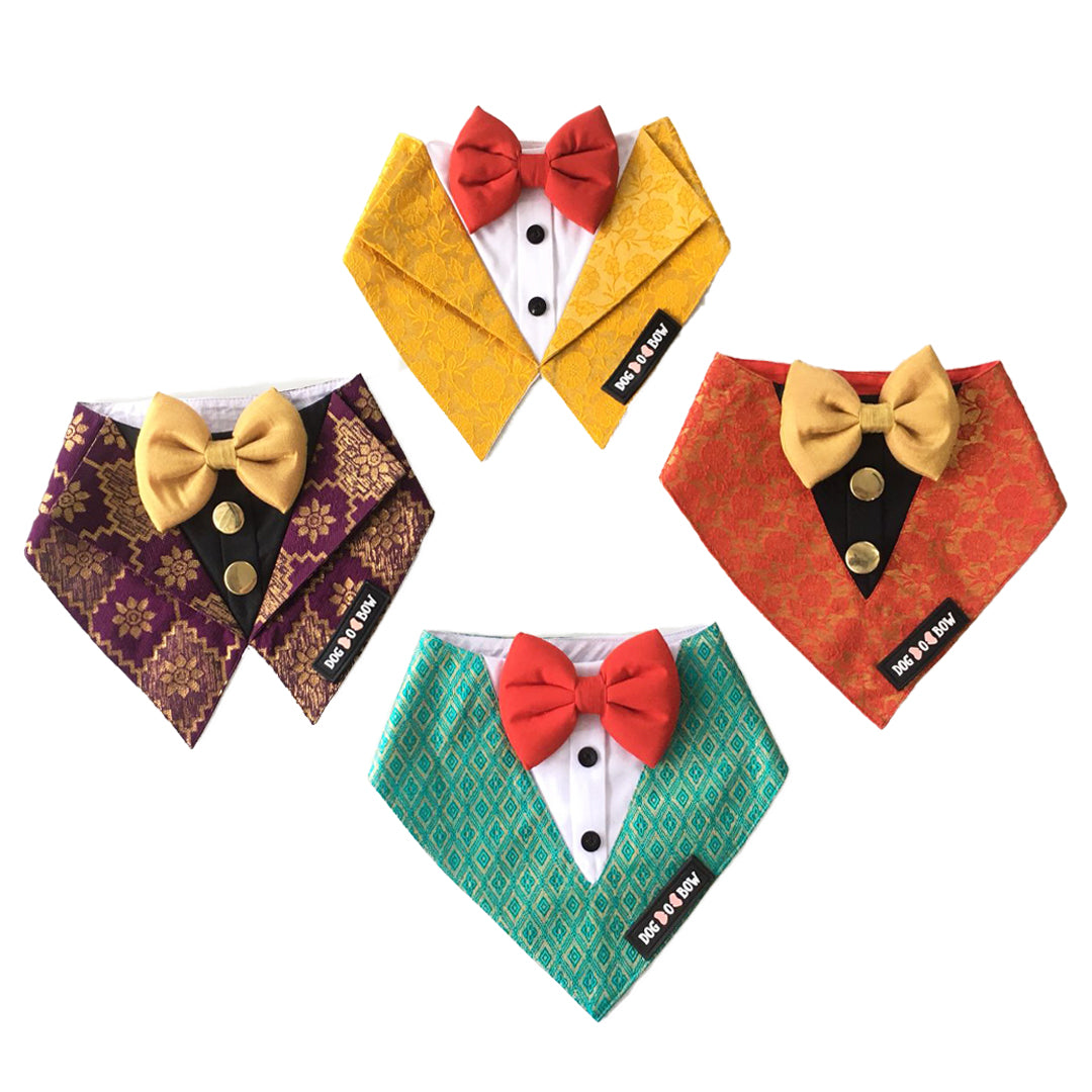 Traditional Tuxedo Bandanas