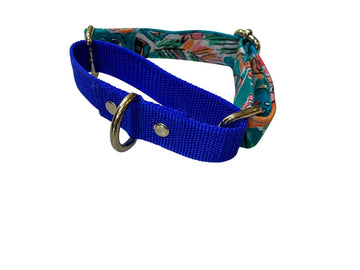 Tropicana Print Martingale Collar SMALL