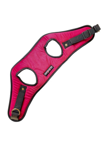 Red Velvet BodySuit Harness