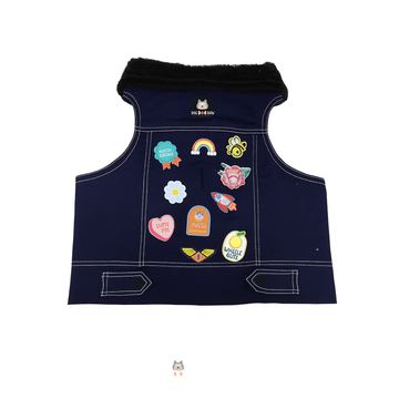 Navy Blue Denim Jacket