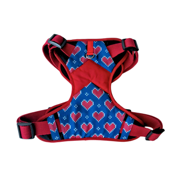 Hearty blue Double Padded Harness