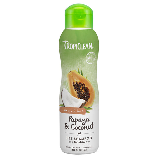 Tropiclean Papaya & Coconut Shampoo & Conditioner