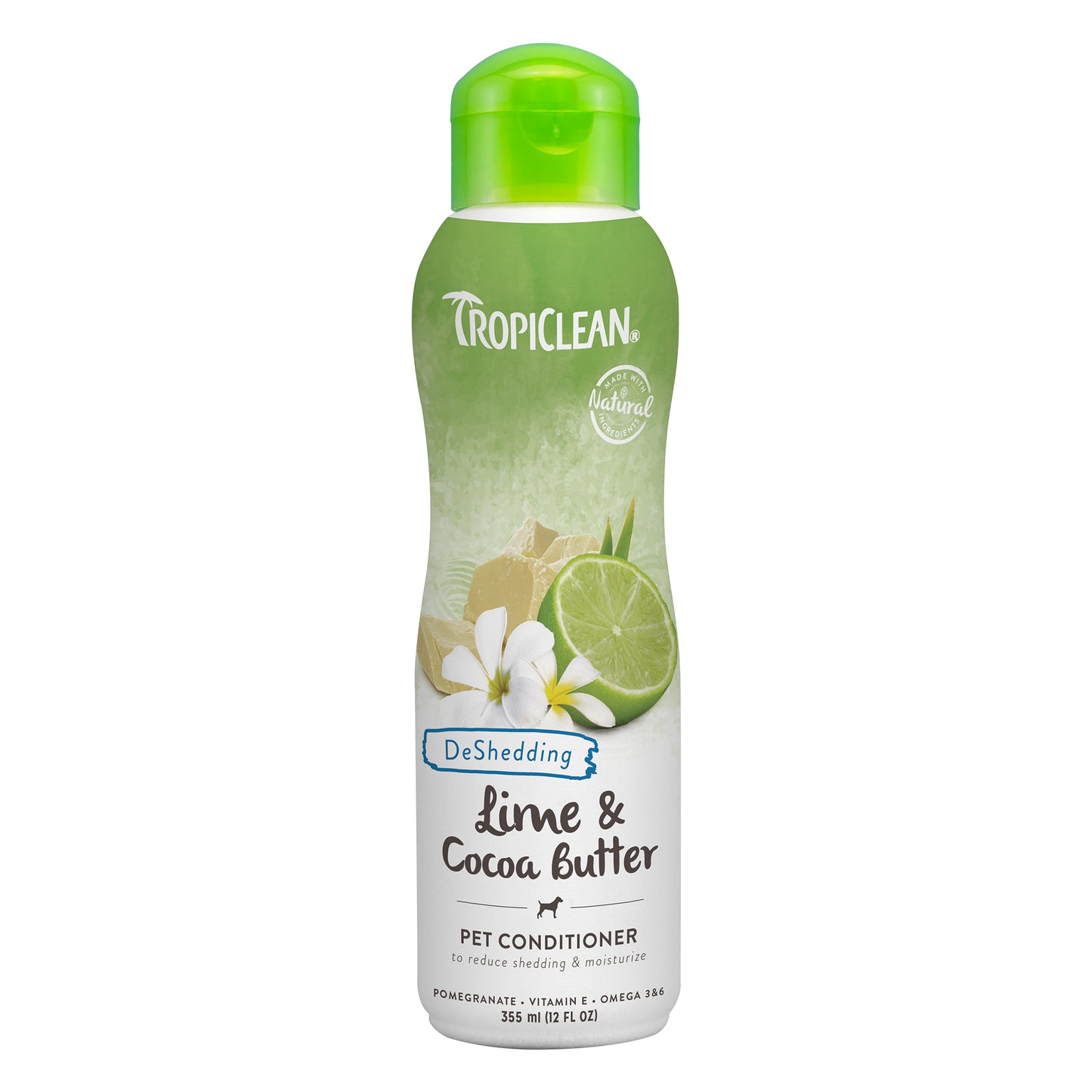 Tropiclean Lime & Cocoa Butter Pet Conditioner (Deshedding)