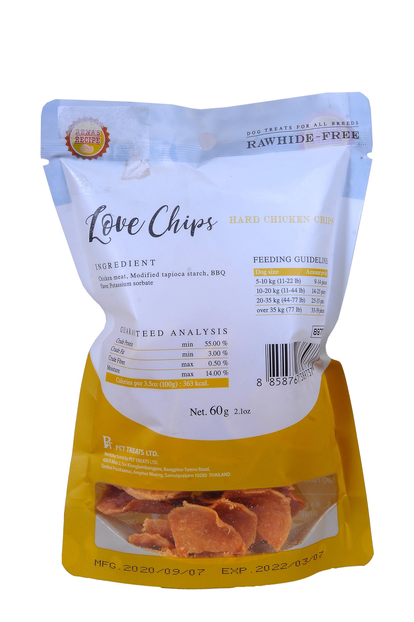 Love Hard Chicken Chips 60gm