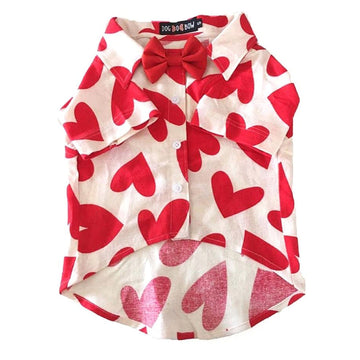 Heart Print Shirt