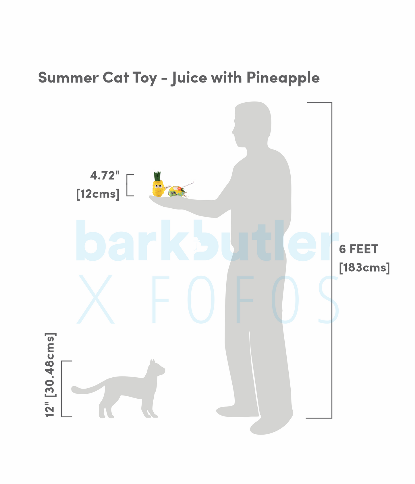 Summer Cat Toy-Juice With Pineapple