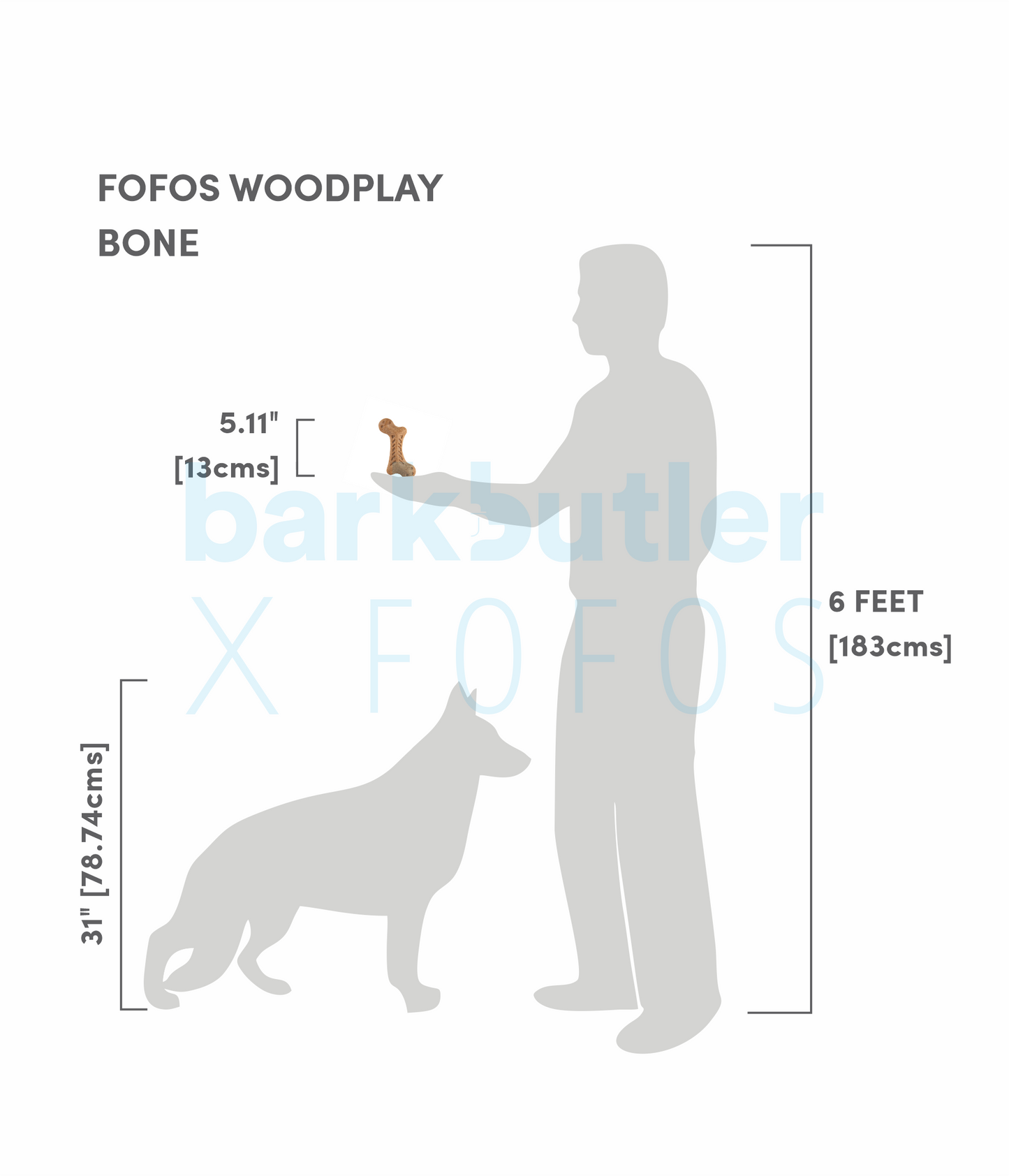 Fofos Woodplay Bone