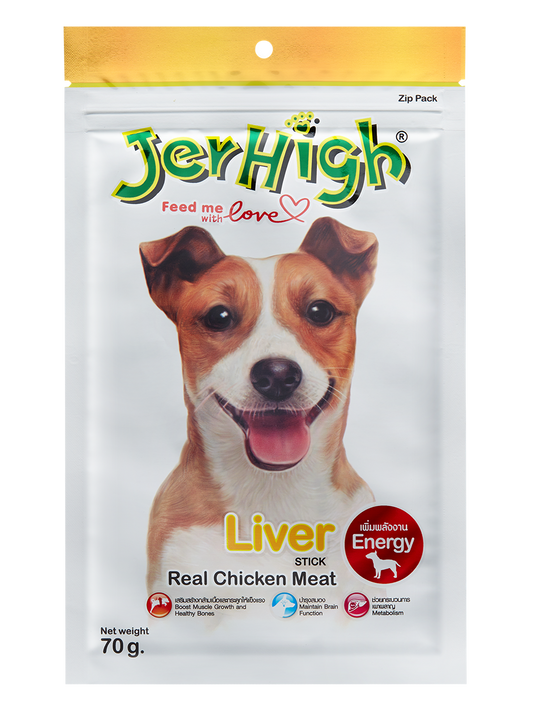 Jerhigh Chicken Liver Stick 70gm