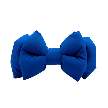 Plain Blue Neck Bow